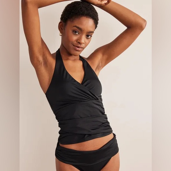 Boden 🏊‍♀️ swim Levanzo Black Tankini Sz 14. Hot deal🔥C23 - Picture 4 of 7